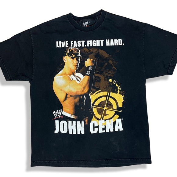 Vintage Y2K John Cena WWE T-Shirt - Picture 1 of 5
